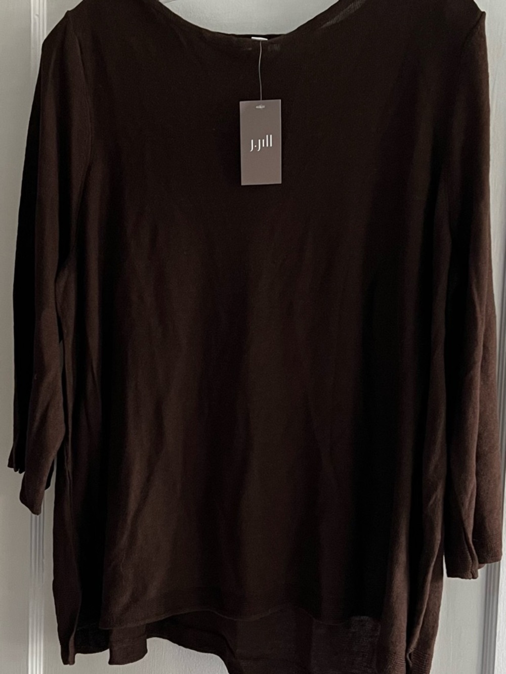 J.Jill Linen Blend Lightweight Sweater